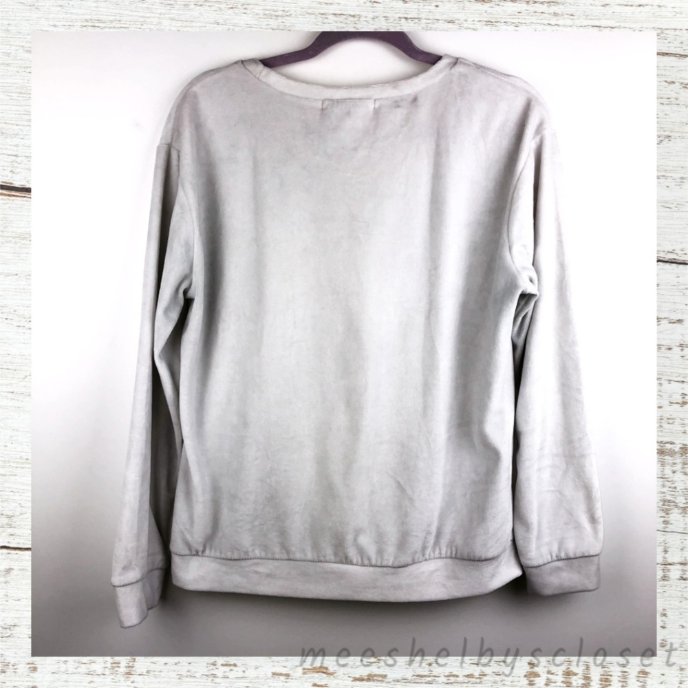 Disney Parks Plush Fleece Minnie Mouse Sweatshirt - Picture 2 of 7